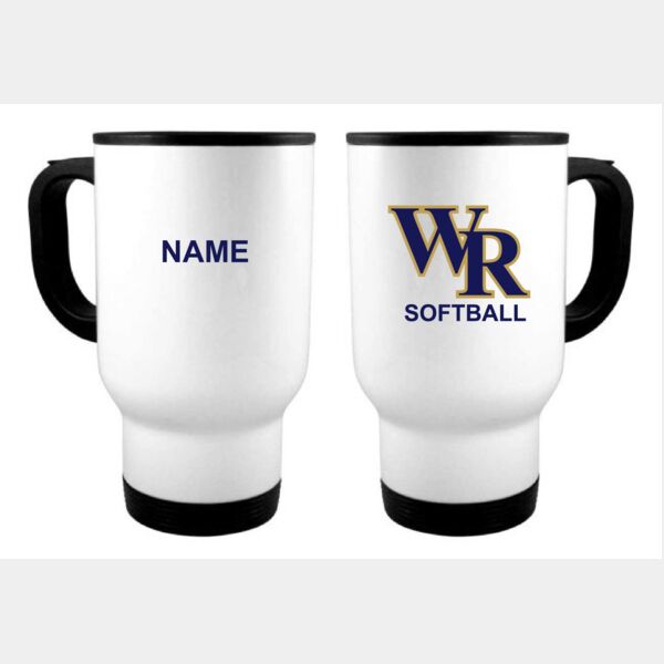 WR Softball Travel Mug Thumbnail