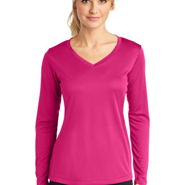 Valencia Hills Wave Dryfit L/S Tee - Ladies Thumbnail