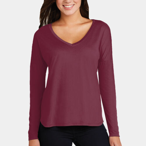 Northlake Staff Ladies L/S V-Neck Thumbnail