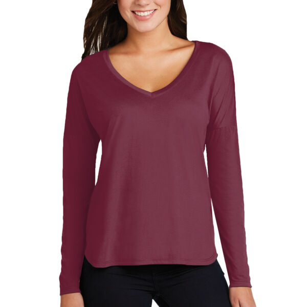 Northlake Staff Ladies L/S V-Neck Thumbnail