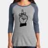 CMS Baseball Jersey Tee - Ladies Thumbnail