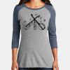 CMS Baseball Jersey Tee - Ladies Thumbnail