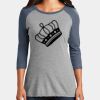 CMS Baseball Jersey Tee - Ladies Thumbnail
