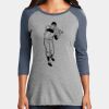 CMS Baseball Jersey Tee - Ladies Thumbnail