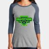 CMS Baseball Jersey Tee - Ladies Thumbnail