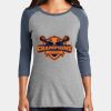 CMS Baseball Jersey Tee - Ladies Thumbnail
