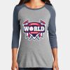 CMS Baseball Jersey Tee - Ladies Thumbnail