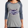 CMS Baseball Jersey Tee - Ladies Thumbnail