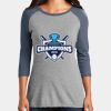 CMS Baseball Jersey Tee - Ladies Thumbnail