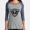 CMS Baseball Jersey Tee - Ladies Thumbnail