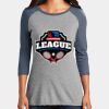 CMS Baseball Jersey Tee - Ladies Thumbnail