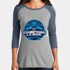CMS Baseball Jersey Tee - Ladies Thumbnail