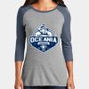 CMS Baseball Jersey Tee - Ladies Thumbnail