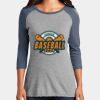 CMS Baseball Jersey Tee - Ladies Thumbnail