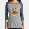 CMS Baseball Jersey Tee - Ladies Thumbnail