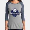 CMS Baseball Jersey Tee - Ladies Thumbnail