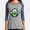 CMS Baseball Jersey Tee - Ladies Thumbnail