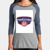 CMS Baseball Jersey Tee - Ladies Thumbnail