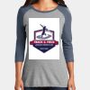 CMS Baseball Jersey Tee - Ladies Thumbnail