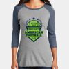 CMS Baseball Jersey Tee - Ladies Thumbnail