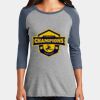 CMS Baseball Jersey Tee - Ladies Thumbnail