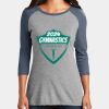 CMS Baseball Jersey Tee - Ladies Thumbnail