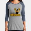 CMS Baseball Jersey Tee - Ladies Thumbnail