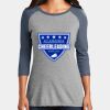 CMS Baseball Jersey Tee - Ladies Thumbnail