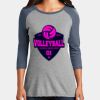 CMS Baseball Jersey Tee - Ladies Thumbnail