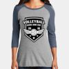 CMS Baseball Jersey Tee - Ladies Thumbnail