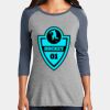 CMS Baseball Jersey Tee - Ladies Thumbnail