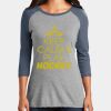 CMS Baseball Jersey Tee - Ladies Thumbnail