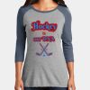 CMS Baseball Jersey Tee - Ladies Thumbnail