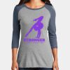 CMS Baseball Jersey Tee - Ladies Thumbnail