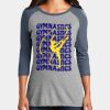 CMS Baseball Jersey Tee - Ladies Thumbnail