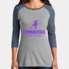 CMS Baseball Jersey Tee - Ladies Thumbnail