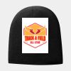 Castaic Boys Soccer Lined Skull Beanie Thumbnail