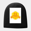 Castaic Boys Soccer Lined Skull Beanie Thumbnail