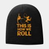 Castaic Boys Soccer Lined Skull Beanie Thumbnail