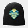 Castaic Boys Soccer Lined Skull Beanie Thumbnail