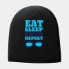 Castaic Boys Soccer Lined Skull Beanie Thumbnail