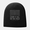 Castaic Boys Soccer Lined Skull Beanie Thumbnail