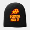 Castaic Boys Soccer Lined Skull Beanie Thumbnail