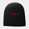 Castaic Boys Soccer Lined Skull Beanie Thumbnail