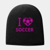 Castaic Boys Soccer Lined Skull Beanie Thumbnail