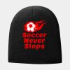 Castaic Boys Soccer Lined Skull Beanie Thumbnail
