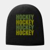 Castaic Boys Soccer Lined Skull Beanie Thumbnail