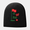 Castaic Boys Soccer Lined Skull Beanie Thumbnail