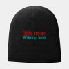 Castaic Boys Soccer Lined Skull Beanie Thumbnail